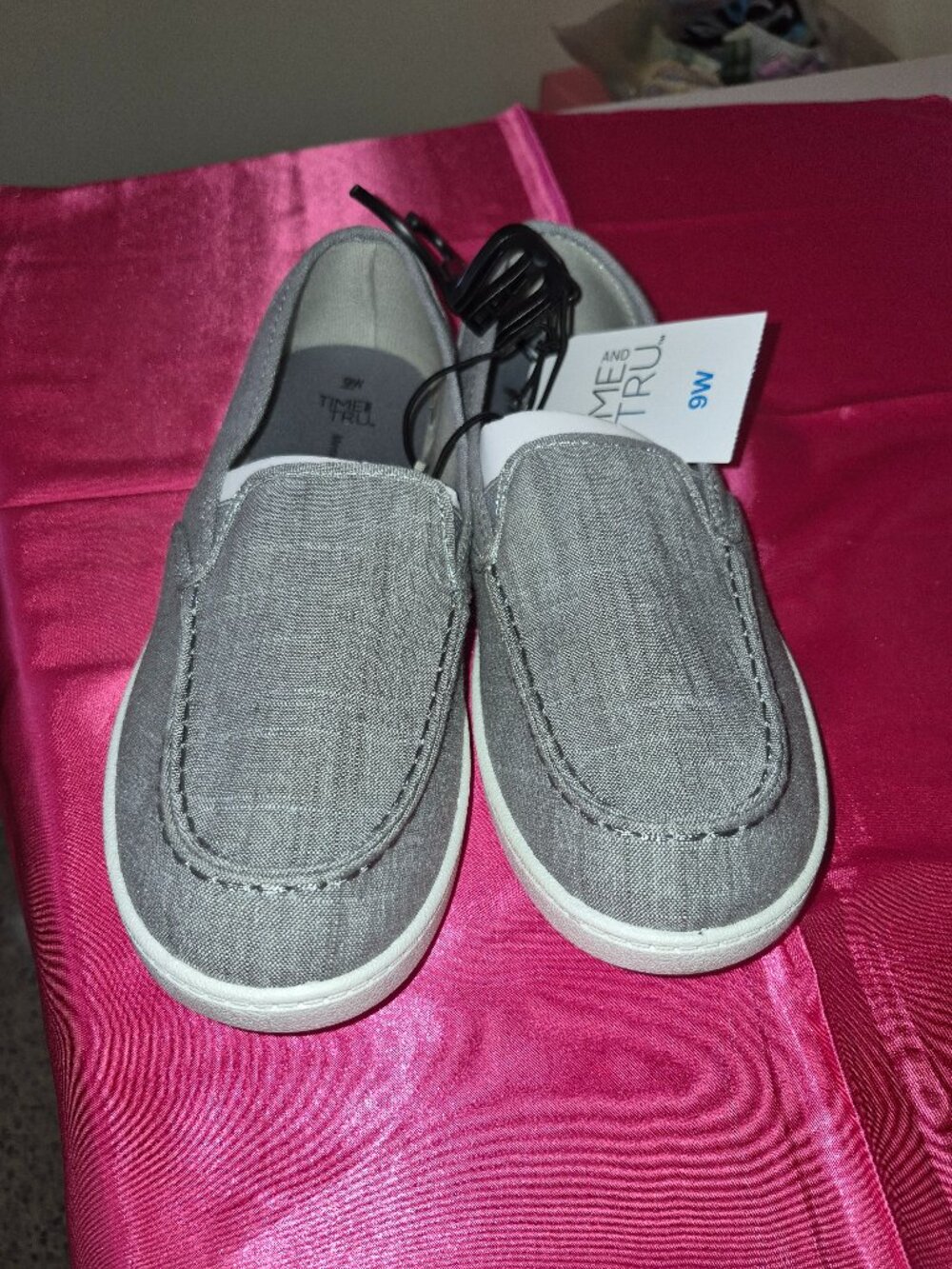 NWT Time + Tru women's Moc Toe Surf Shoes.